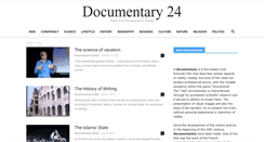 Desktop Screenshot of documentary24.com